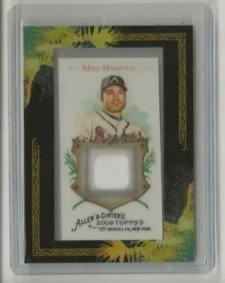 ⚾2008 Allen & Ginter Mike Hampton Jersey Card Braves⚾#2 • $3