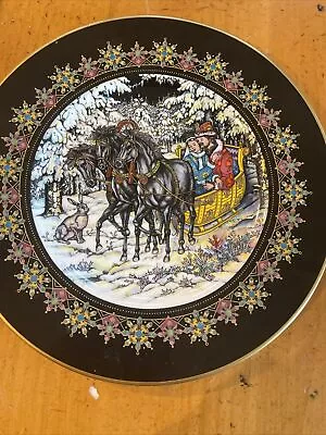 Villeroy Boch Heinrich Magical Fairy Tale Plate  The Hare And The Troika” • $29.99