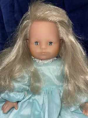 COROLLE Signed 17  Vinyl Doll Made In France By Catherine Refabert Vtg 1987 • $29.95