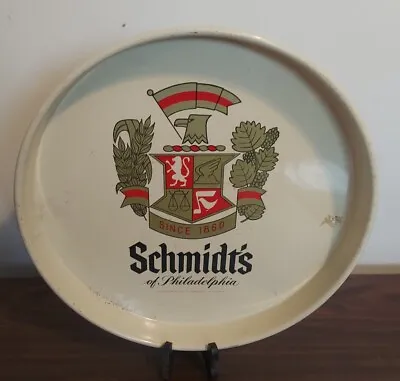 Vintage Schmidt’s Of Philadelphia Beer Tray Breweriana Large 14” Breweriana • $24.99