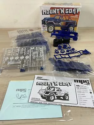 MPC: Mount'N Goat Jeep Commando 1:25 Model Car. Sealed In Box. • $29.71