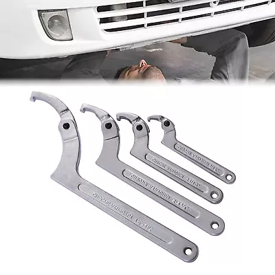 4 * Adjustable Hook & C Pin Spanner Wrench Tool Set Tighten Removing Nut Wrench • $40.85