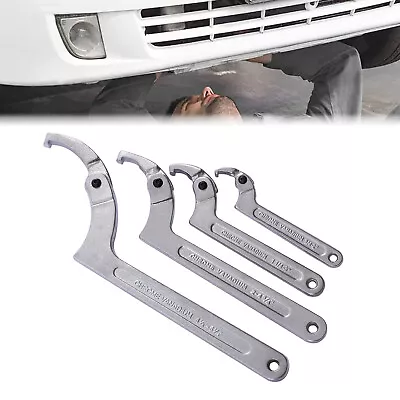 4pcs Adjustable Hook & C Pin Spanner Wrench Set Tighten Removing Nut Wrench • $40.85