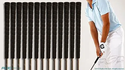 New 16 Tacki Mac Golf Grips Made In The Usa Black Knurl Wrap Club Pride Grip Set • $44.95