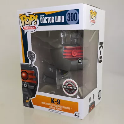 Funko POP! Television - Doctor Who Vinyl Figure - K-9 #300 (Exclusive) *NON-MINT • $76.89