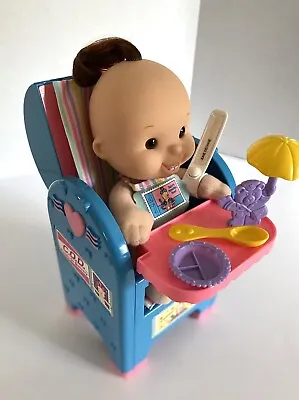 1996 Vintage TYCO C.O.D. Cuddle On Delivery Baby Doll With Mailbox Highchair • $38.99