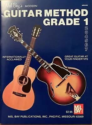 Mel Bay's Modern GUITAR METHOD Book - Grade 1 / MB93200 / 1980 • $9.50