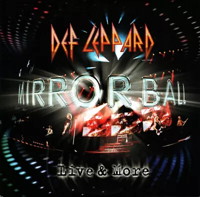 Def Leppard Mirror Ball Live & More BLACK VINYL 3 LP SET NEW/SEALED • $64.99