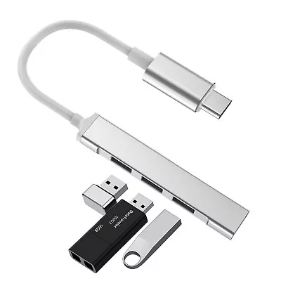 USB-C Type C To USB 3.0 4 Port Hub Splitter For PC Phone Notebook Laptop Tablet • $5.95