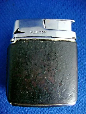 £9.95 • Buy Ronson Cigarette Lighter Wrapped In Leather For Spares Or Repairs