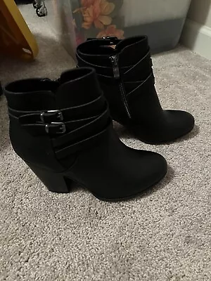 Xappeal Boots Black Size 7w • $5