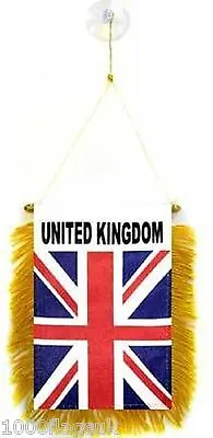 £9 • Buy United Kingdom Flag Hanging Car Pennant For Car Window Or Rearview Mirror