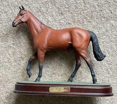 Royal Doulton Beautiful Matt Bay (Brown) Red Rum Racehorse On Plinth (LR) Fantas • £100