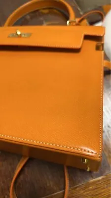 MORABITO Scala Handbag Orange Women Used • $596