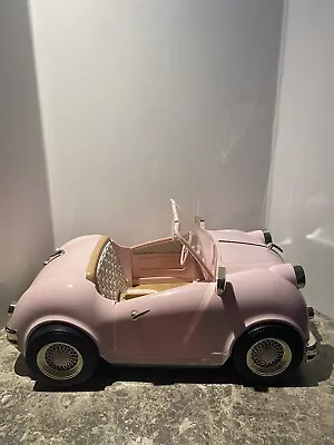 OG Our Generation Pink Retro Convertible Car Fits American Girl Dolls FM RADIO • $99.99