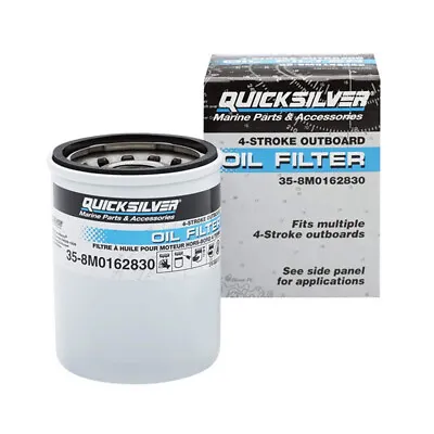 Mercruiser Quicksilver 8M0162830 OEM 4Stroke Outboard Oil Filter REP35-8M0065104 • $8.45