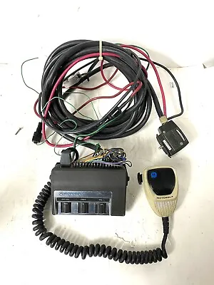 Motorola Radio Mitrek Control Head HCN4003A  HMN1015A With Cable • $43.55