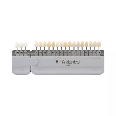 New 1 Set VITA Classical Dental Shade Guide With Bleached Shades Clip • $50.34