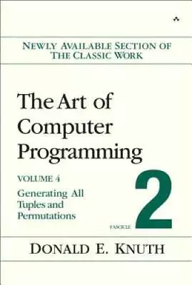 The Art Of Computer Programming Volume 4 Fascicle 2: Generating All Tup - GOOD • $10.56