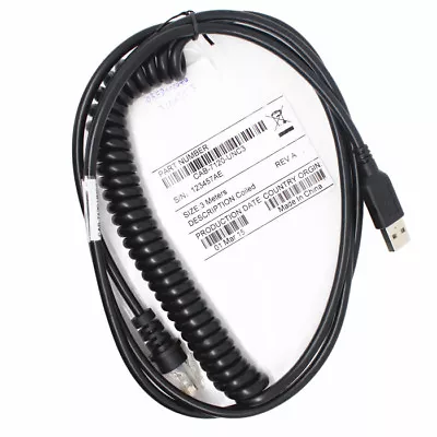 9FT Coiled USB Cable For Honeywell Metrologic MS7120 MS9540 MS9520 Reader • $15.99