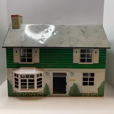 1950 MARX DOLLHOUSE Tin Metal Colonial Doll House • $49.99