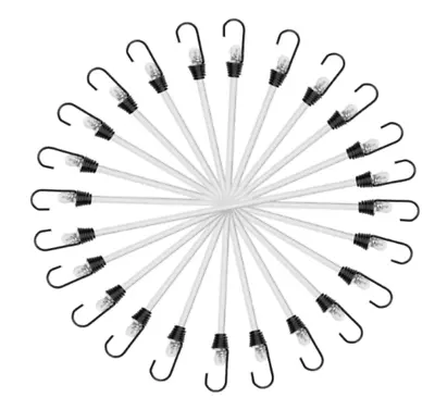 Mini Bungee Cords 9 Inch Premium Small Bungee Cords With Hooks 12 Pack • $19.99