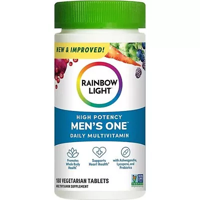 Rainbow Light Men’s One Multivitamin Plus Superfoods & Probiotics (180 Ct.) • $42.49