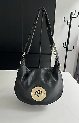 Mulberry Daria Satchel Crossbody Bag - Black Adjustable  Shoulder - Genuine • £220