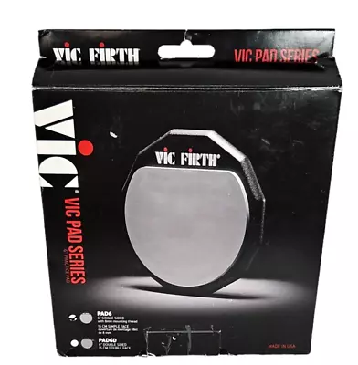 Vic Firth Single-Sided Practice Pad 6” Practice Drummer Pad • $14.95