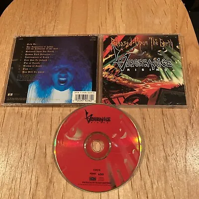 Vengeance Rising – Released Upon The Earth CD 1st US Press Ultimatum Opprobrium • $14.99