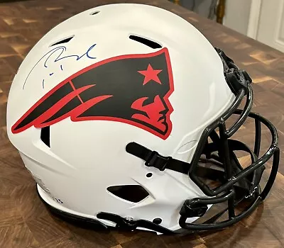 Tom Brady 7/25 New England Patriots Autographed Riddell Lunar Speed Full Helmet • $2499.99