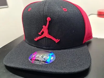 Nike Mens Air Jordan Jumpman Snapback Red/Black - 100% Authentic With Tags • $29.99