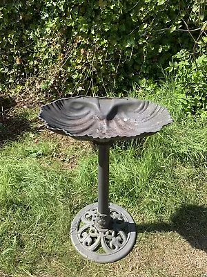 £7.49 • Buy Shell Design Garden Bird Bath Feeder 