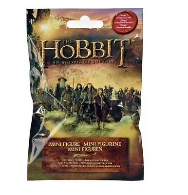 £3.99 • Buy THE HOBBIT MINI FIGURE SERIES 1 UNEXPECTED JOURNEY 4 X BLIND BAGS NEW AND SEALED