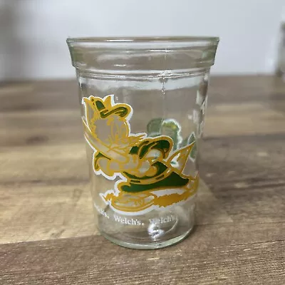 Welch's Jelly Jar Tom & Jerry 1991 Mini Glass Jar Tom & Jerry Playing Baseball • $9.90