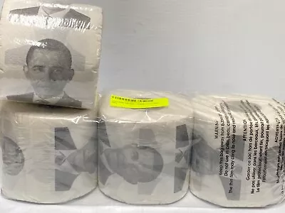 NEW Barack Obama Toilet Paper  LOT 4 (FC107-1Q1646 • $29.95