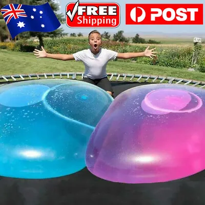 70-120cm Super Soft Wubble Bubble Ball Toy Firm Ball Stretch Bubble Big Balls AU • $28.10