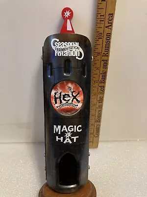 MAGIC HAT HEX OURTOBERFEST Draft Beer Tap Handle. VERMONT • $20
