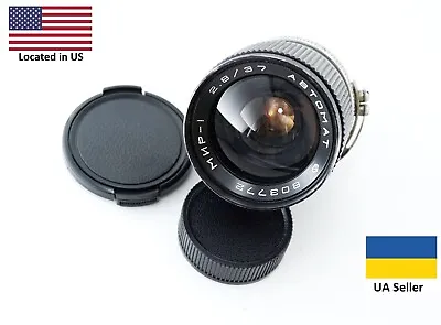 VTG Mir-1 Automat F/2.8 37mm Lens For Kiev 10 Kiev 15 With Custom Adapter M42 • $161.99