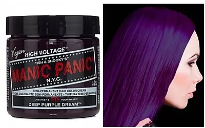 Manic Panic Semi-Permanent Hair Dye Color Cream 4 Oz  • $9.09