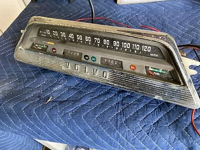 Volvo 122 Instrument Cluster  120mph 122 122S 123GT Used Normal Wear And Tear • $195