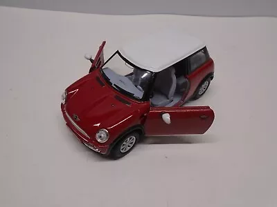 Kinsmart 1:28 Scale New Mini Cooper Chili Red Diecast Model Car • $12.19