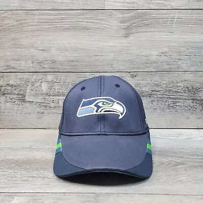 Reebok Seattle Seahawks Cap Hat Adult Mens Embroidered Logo Fitted Large-XL • $6.97