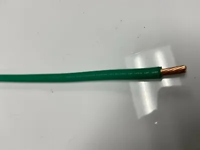 Mtw 6 Awg Gauge Green 19 Strand Copper Sgt  Ground Wire 25' Ft Usa • $47.94