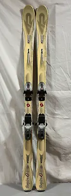 K2 T:Nine Inspire Luv 160cm 107-70-97 R=15m Women's Skis Marker M 900 Bindings • $109.95