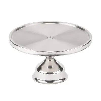  Stainless Steel Cake Stand 13-Inches Diameter Commercial Grade • $25.88