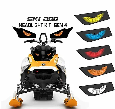 $18.95 • Buy Ski Doo Rev Gen 4 X Summit Renegade  Mxz Tnt 850 E Headlight  Decal Sticker 3 