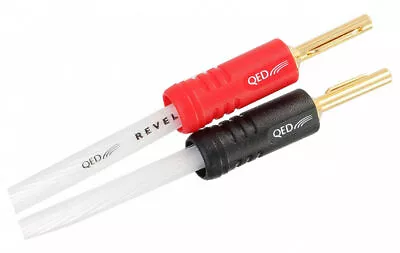 QED REVELATION Signature Speaker Cable QED AIRLOC Plugs Pair Terminated • $125.84