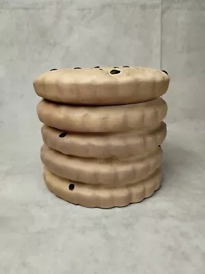 Vintage Stack Of Chocolate Chip Cookies Jar With 1950's RARE HH Japan • $21.99