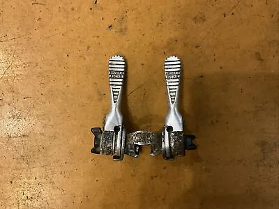 Vintage Suntour Power Shift Down Tube Friction Shifter Set (Missing Hardware) • $6.39